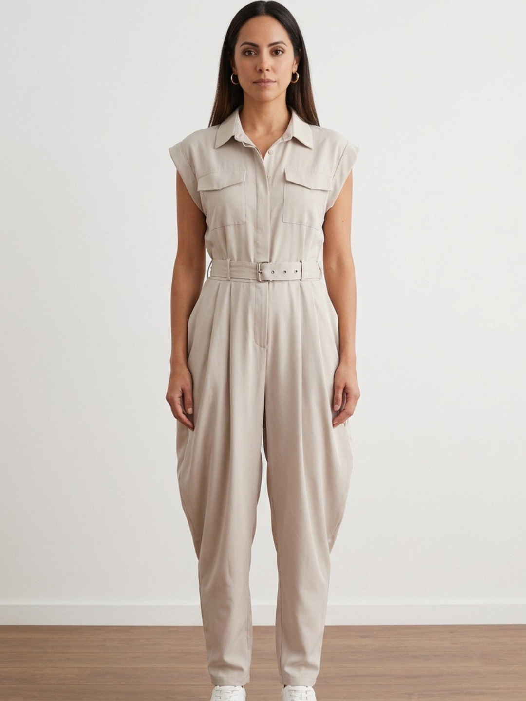 Amila Ivory Jumpsuit