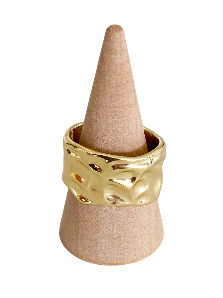 18K Gold Plated Anna Ring