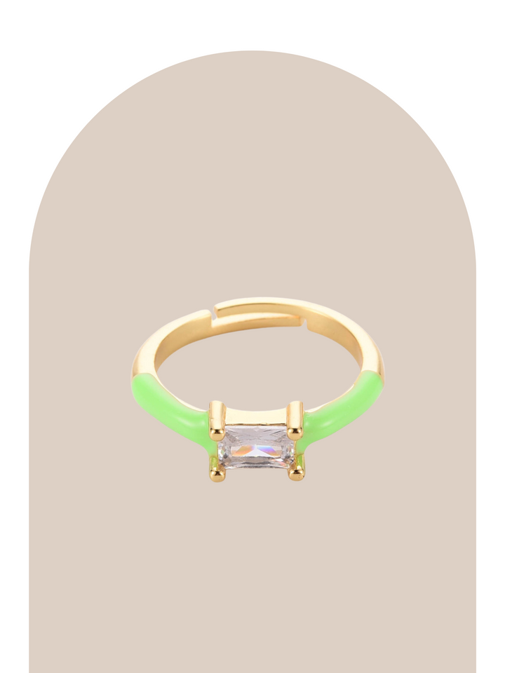 Brass Clara Ring