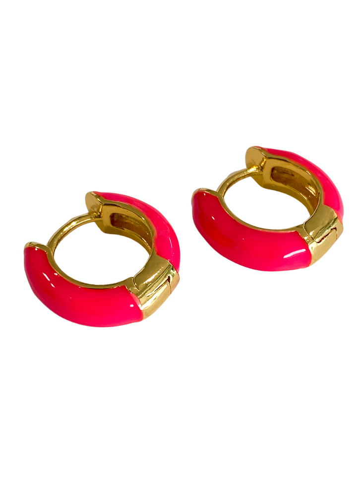 Gold Plated Chunky Multi Earrings