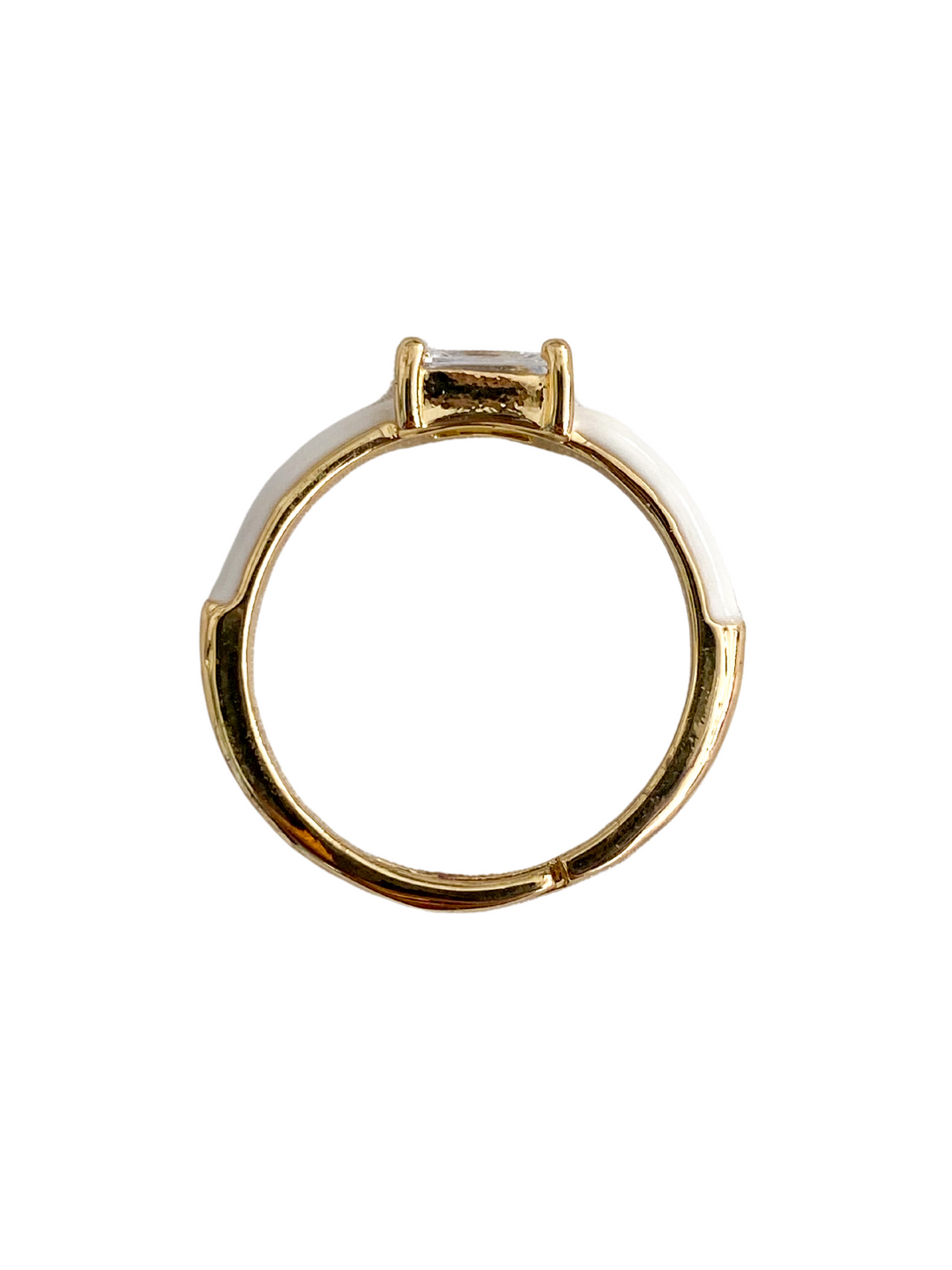 Brass Clara Ring