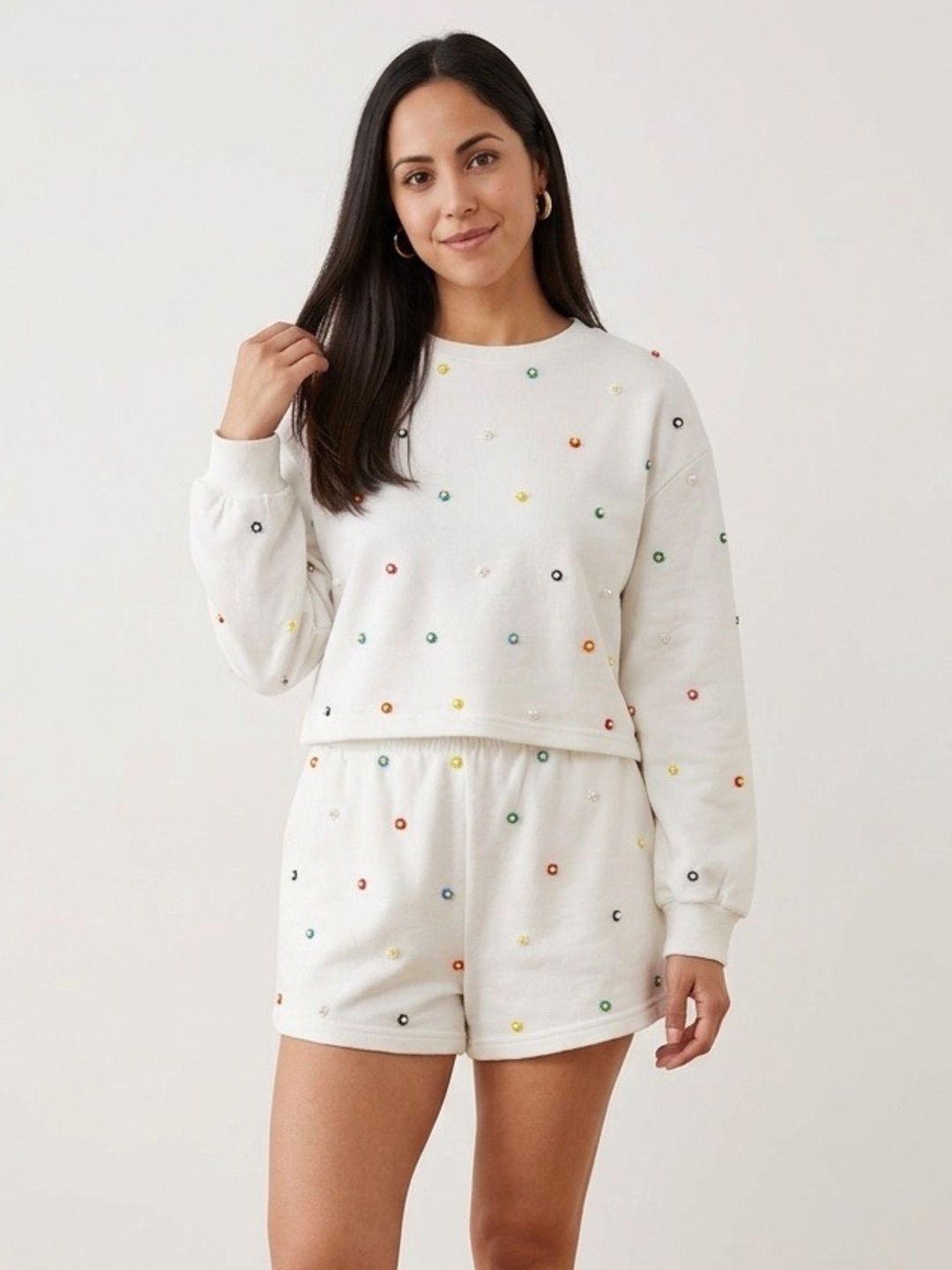 Floral Multi Beaded Set