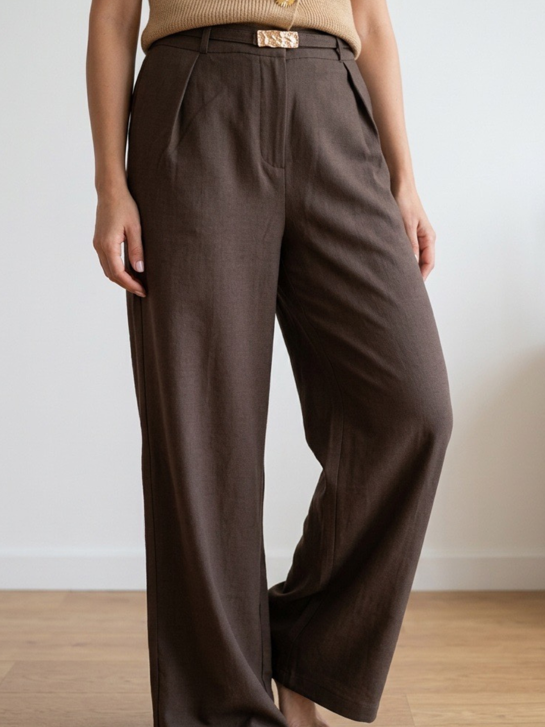 Chocolate Wide Leg Pant