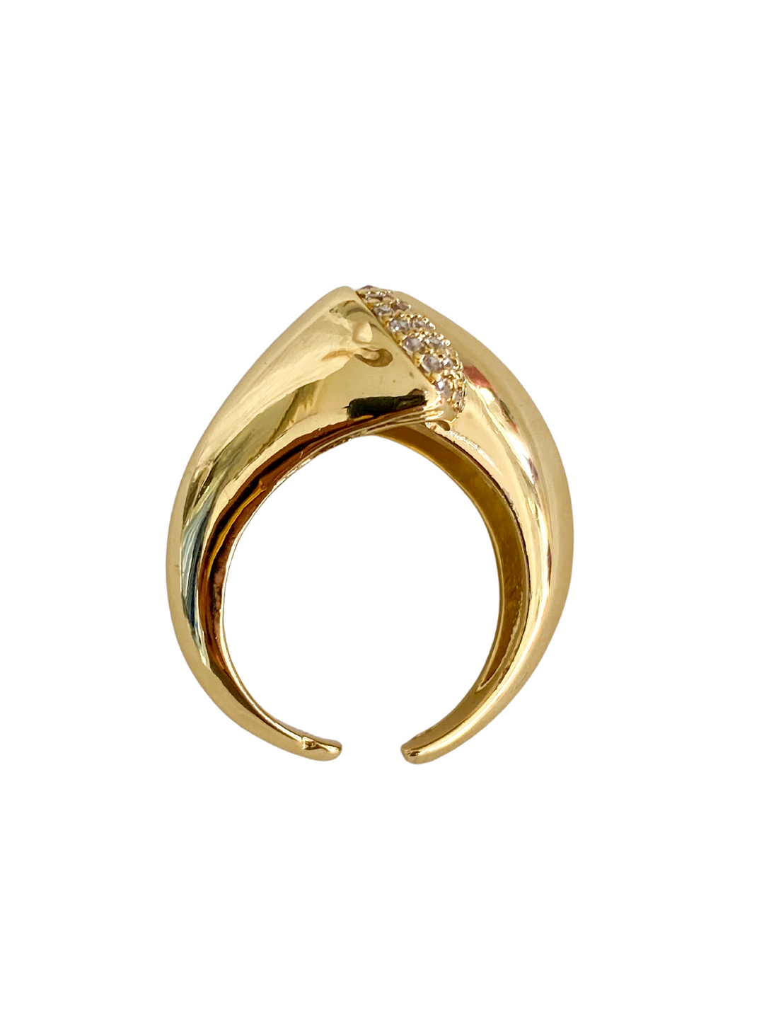 18K Gold Plated Diana Ring