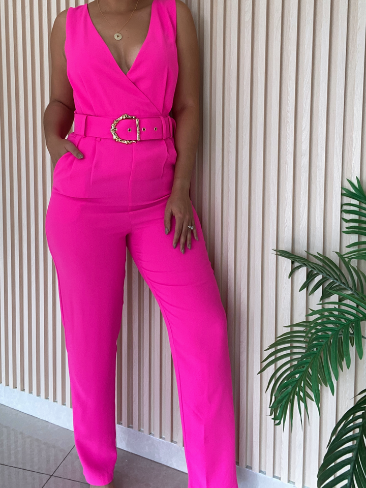 Jumpsuit Hot Pink
