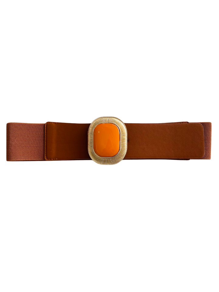 Stone Elastic Waist Belt