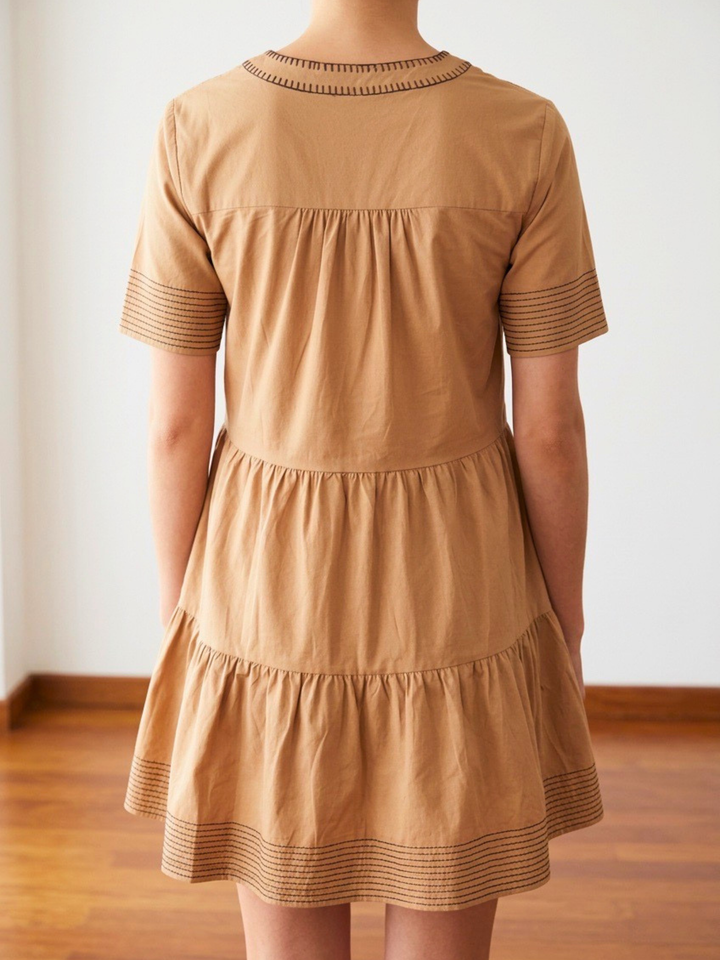 Mocha Whimsy Dress