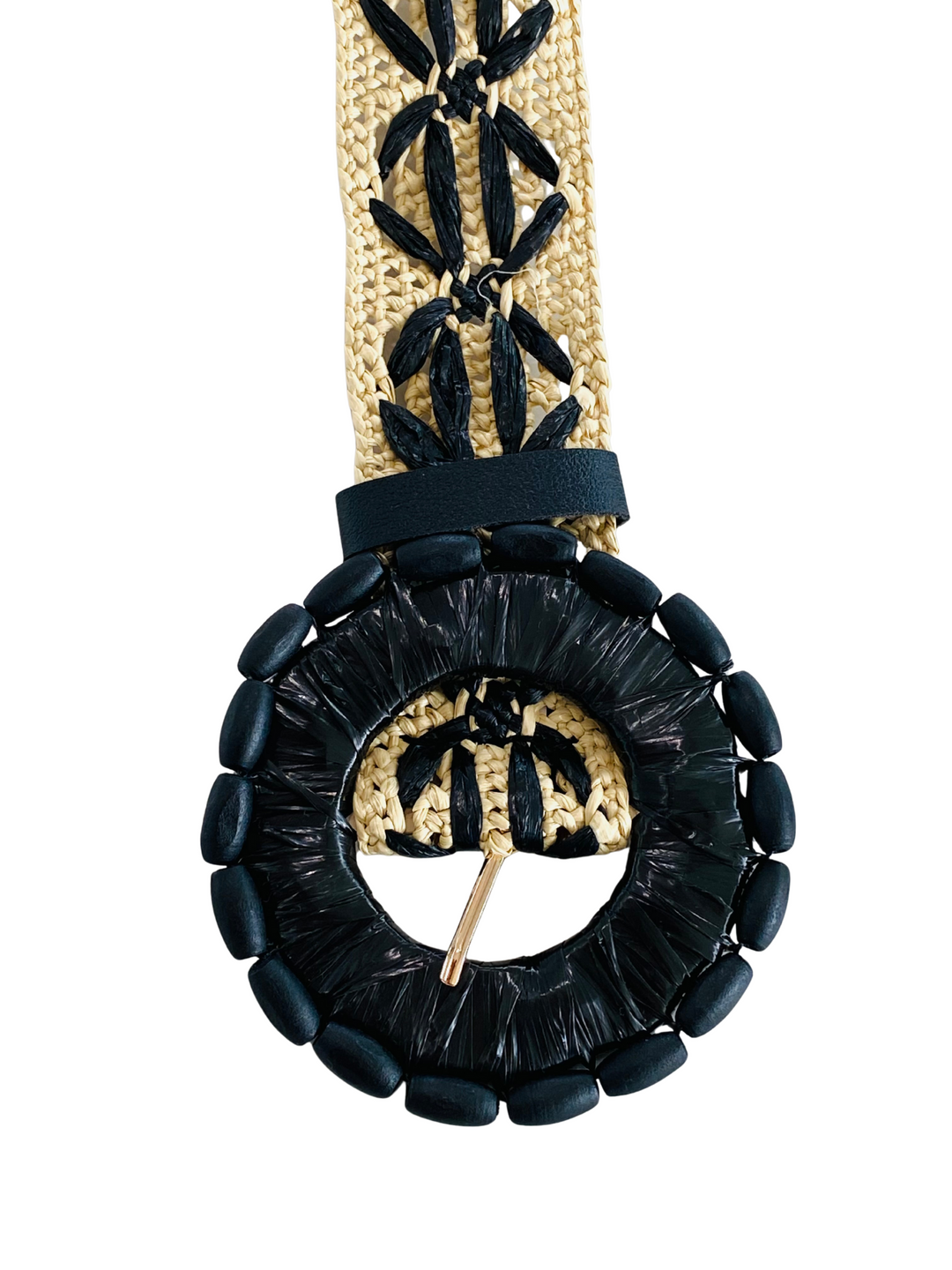 Raffia Waist Belt