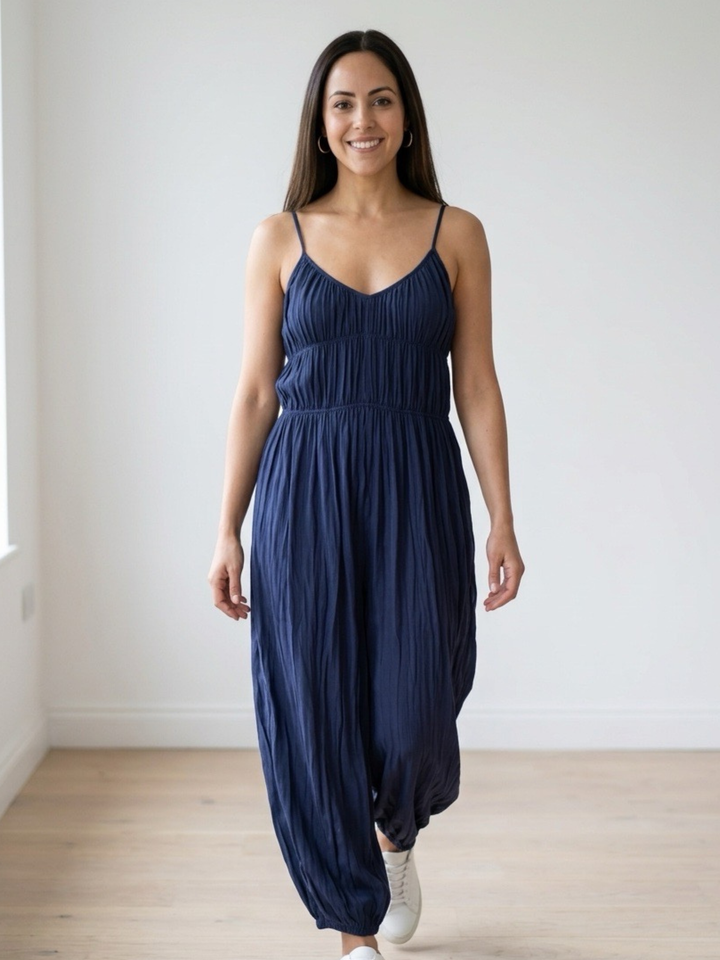 Navy Blue Jumpsuit