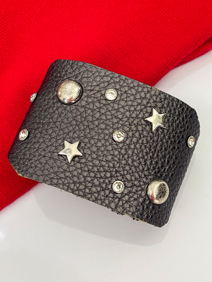 Leather Stars Bracelet