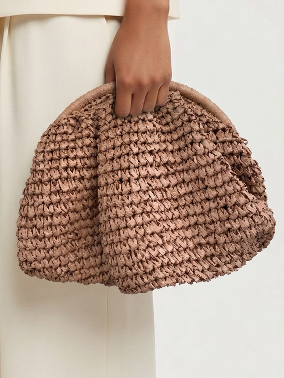 Raffia Essential Style Clutch
