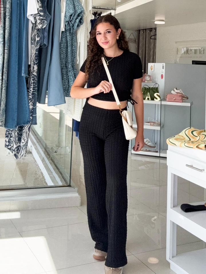 Black Stretchy Travel Set