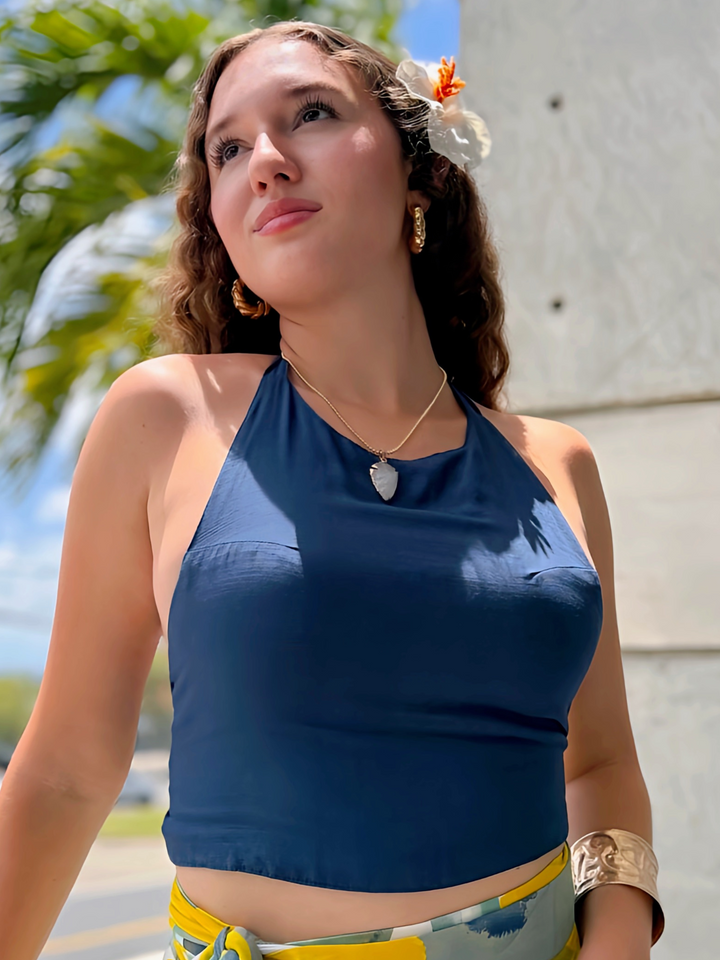 ÍNDIGA Crop Top