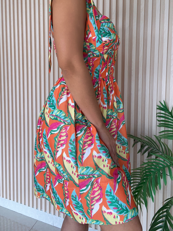 Tropical Mini Dress