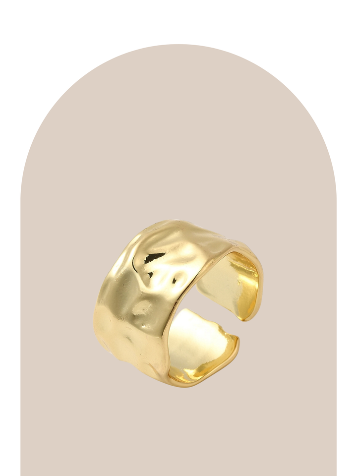 Gold Plated Basic Ring