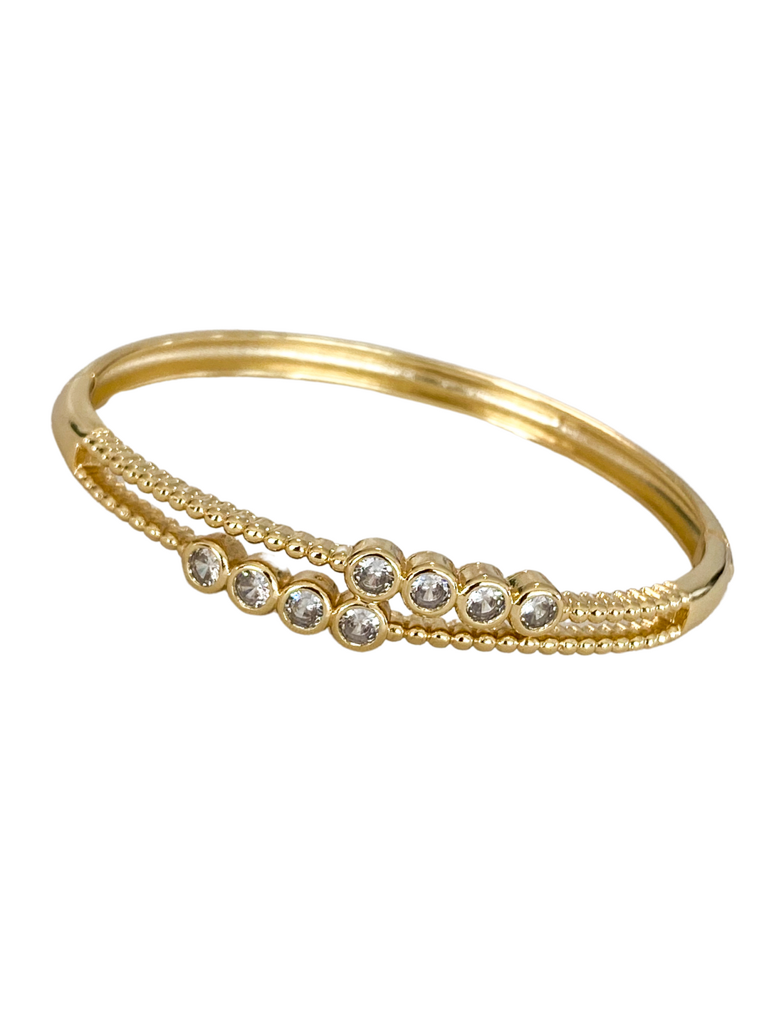 18K Gold Plated Lucia Bangle