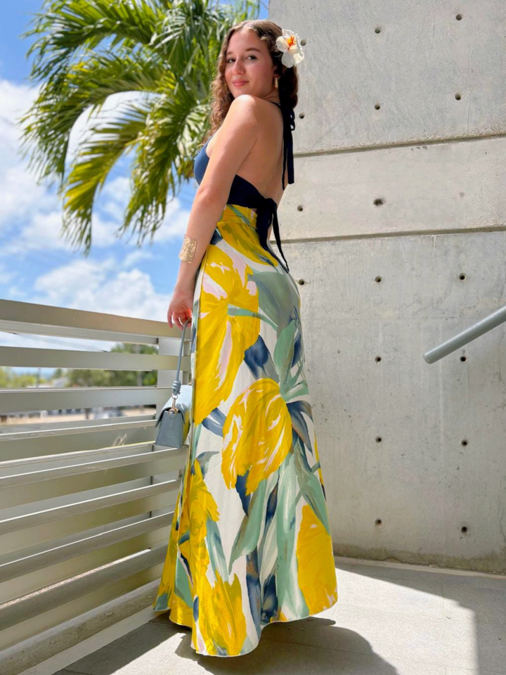 TROPIKA Wrap Around Maxi Skirt