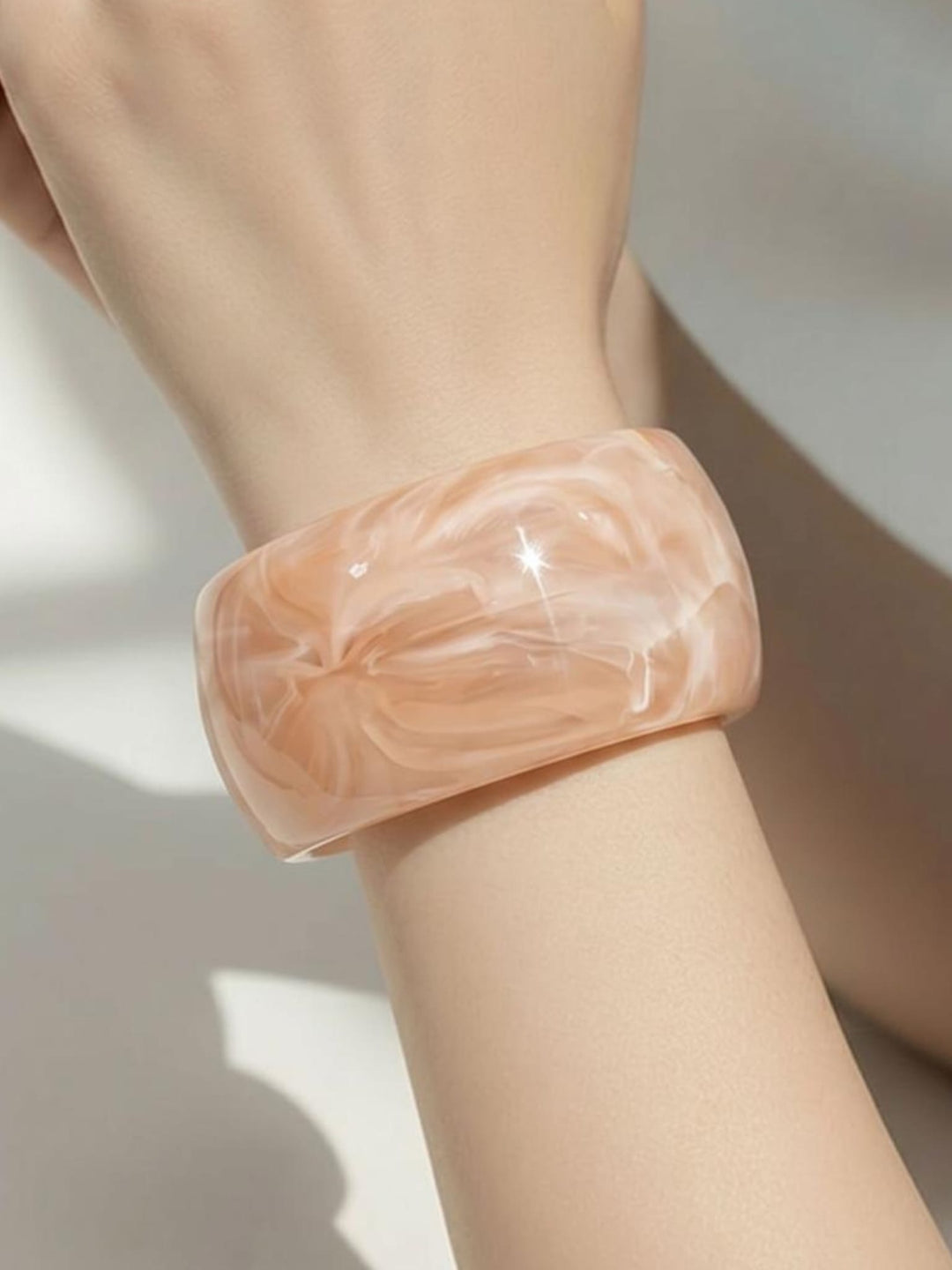 Chunky Marble Bangle
