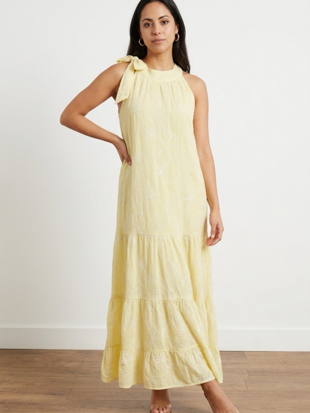 Italy Yellow Maxi Dress