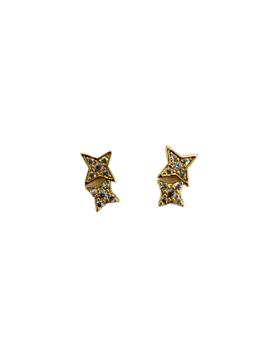 18K Gold Plated Stardust Stud