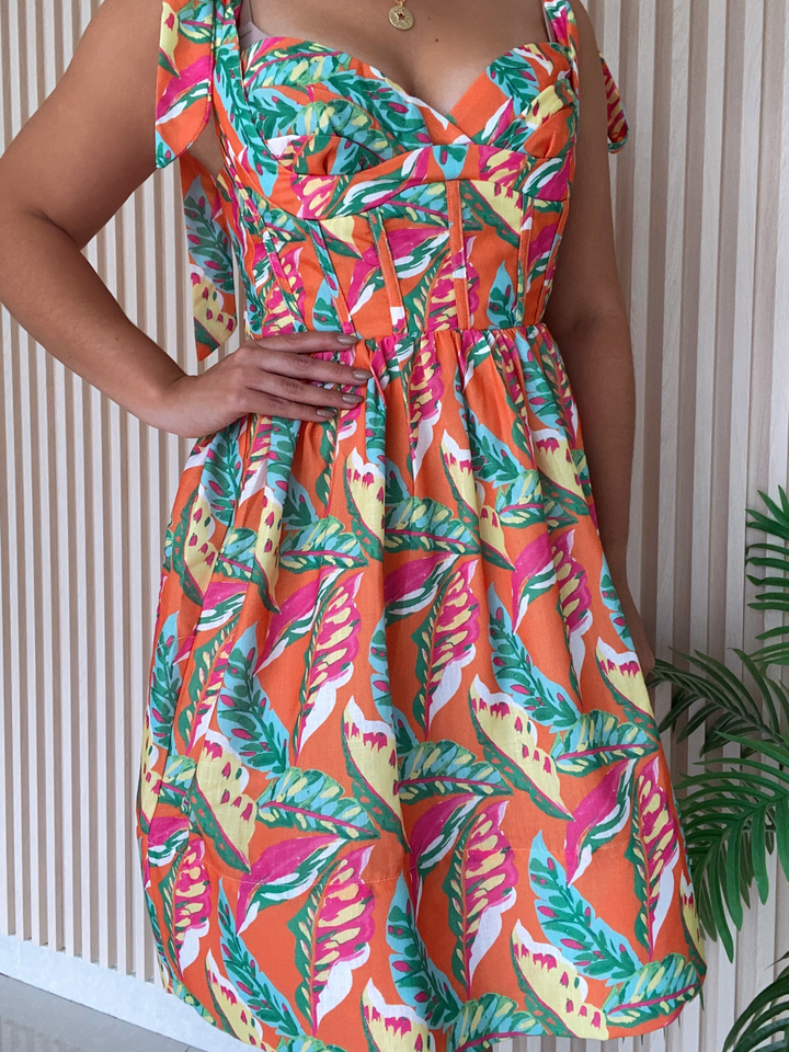 Tropical Mini Dress
