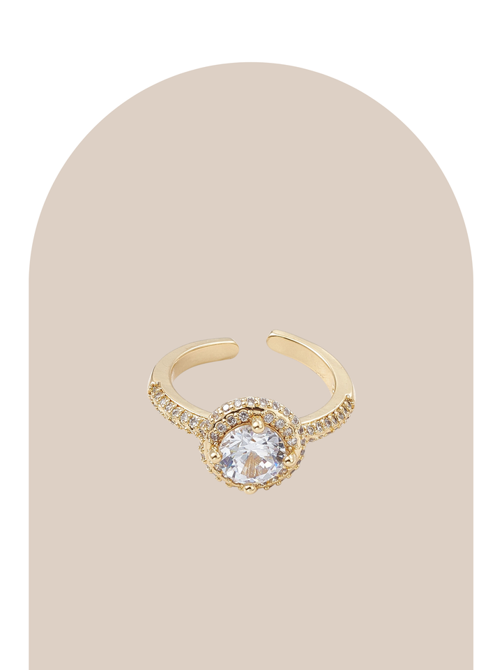 Gold Plated Elegant Ring