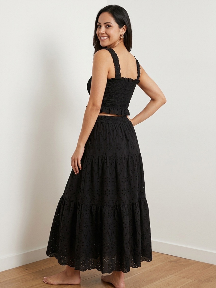 Eyelet Black Set