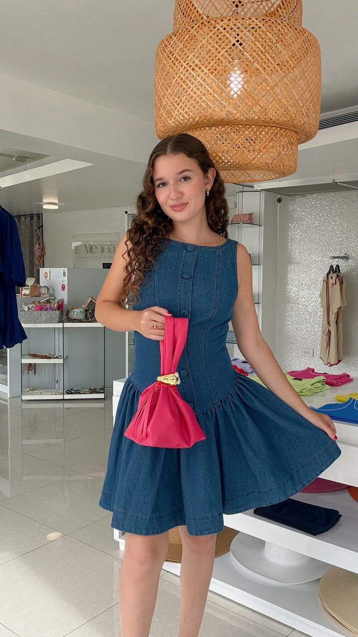 Denim Mini Dress