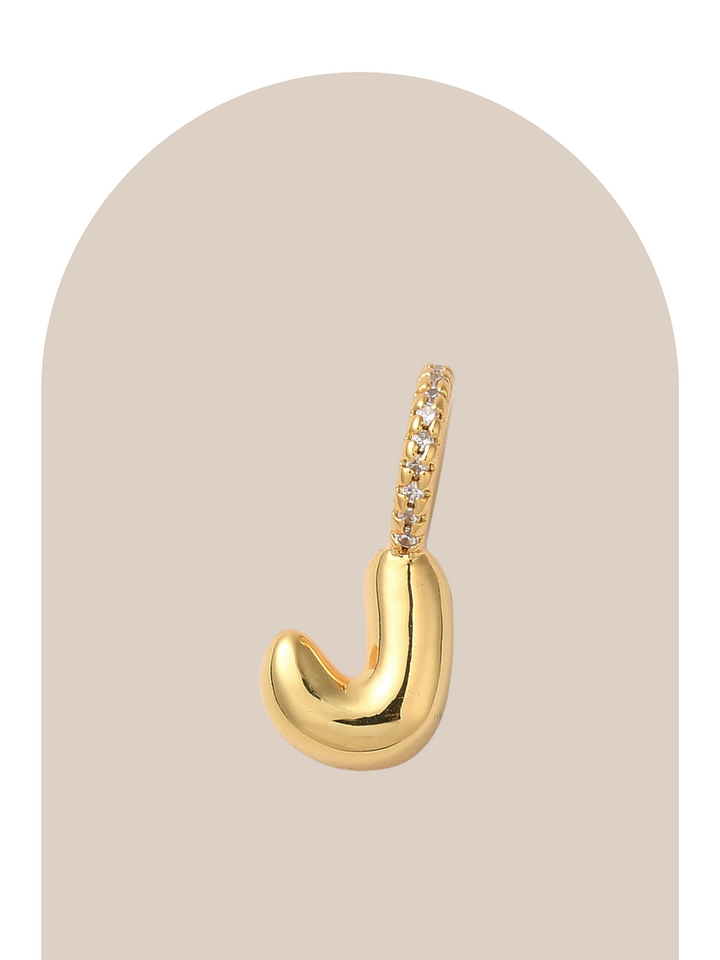 Gold Plated Initial Charm