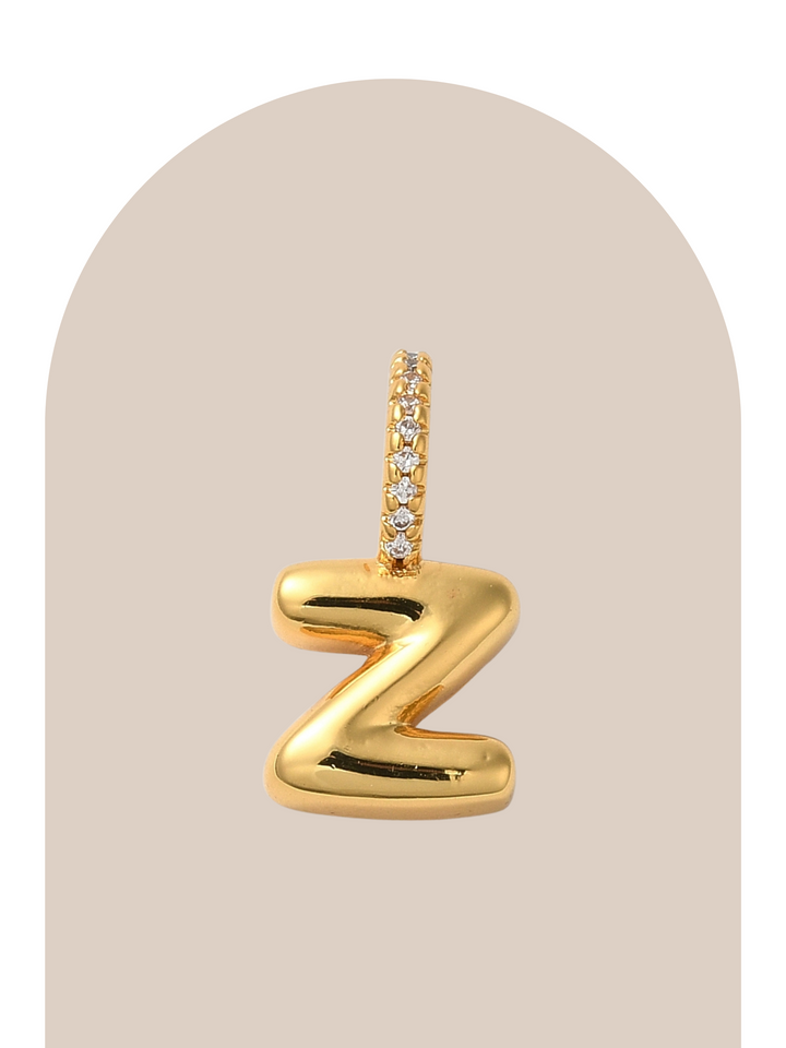 Gold Plated Initial Charm