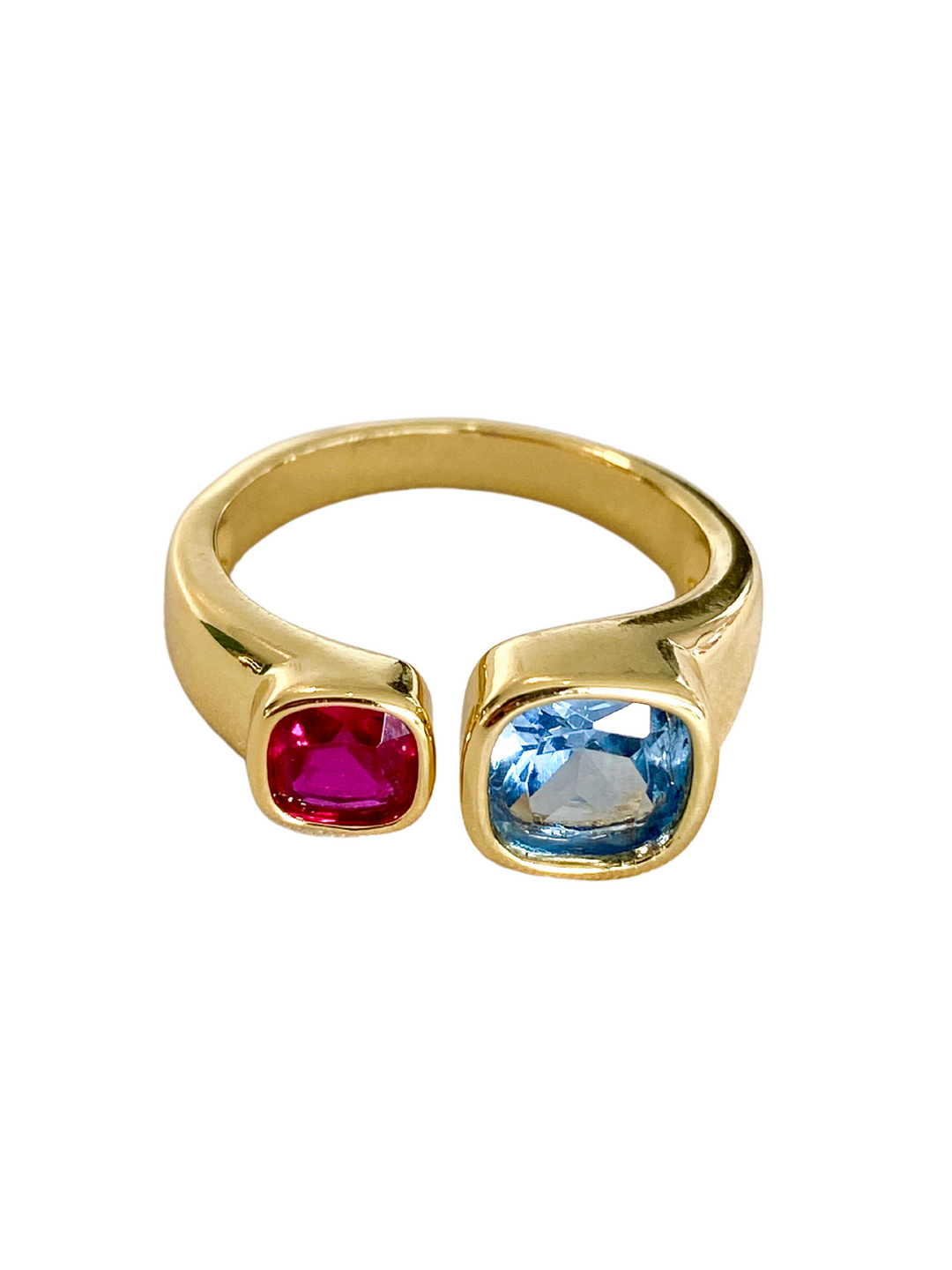 18K Gold Plated Cubic Zirconia Ring