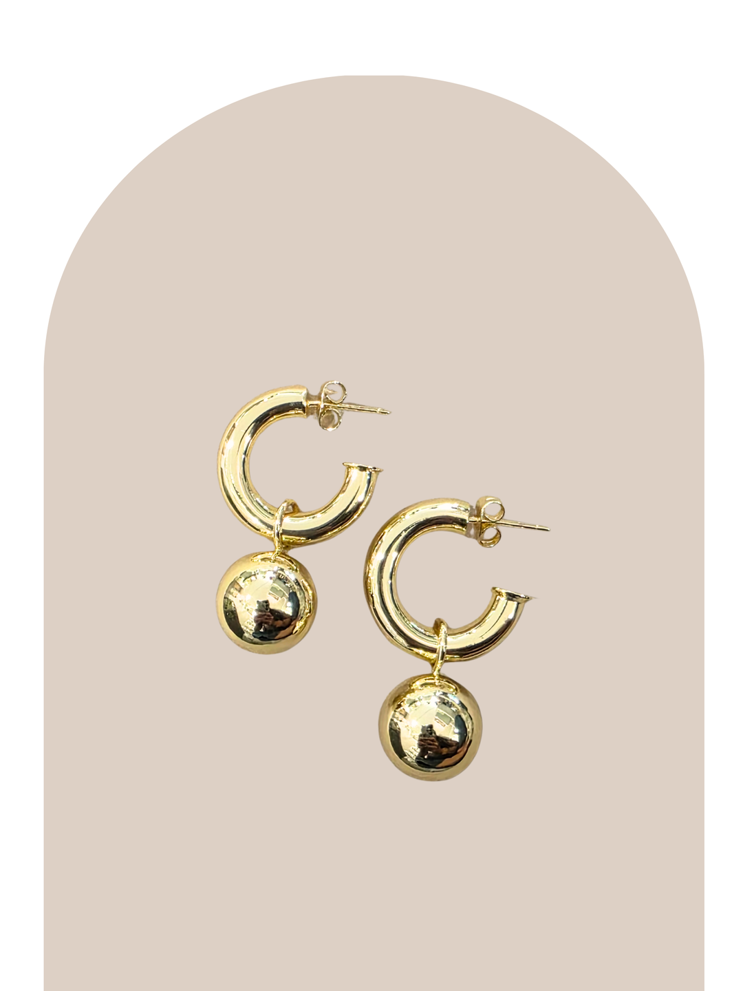 Beads Hoops Earrings