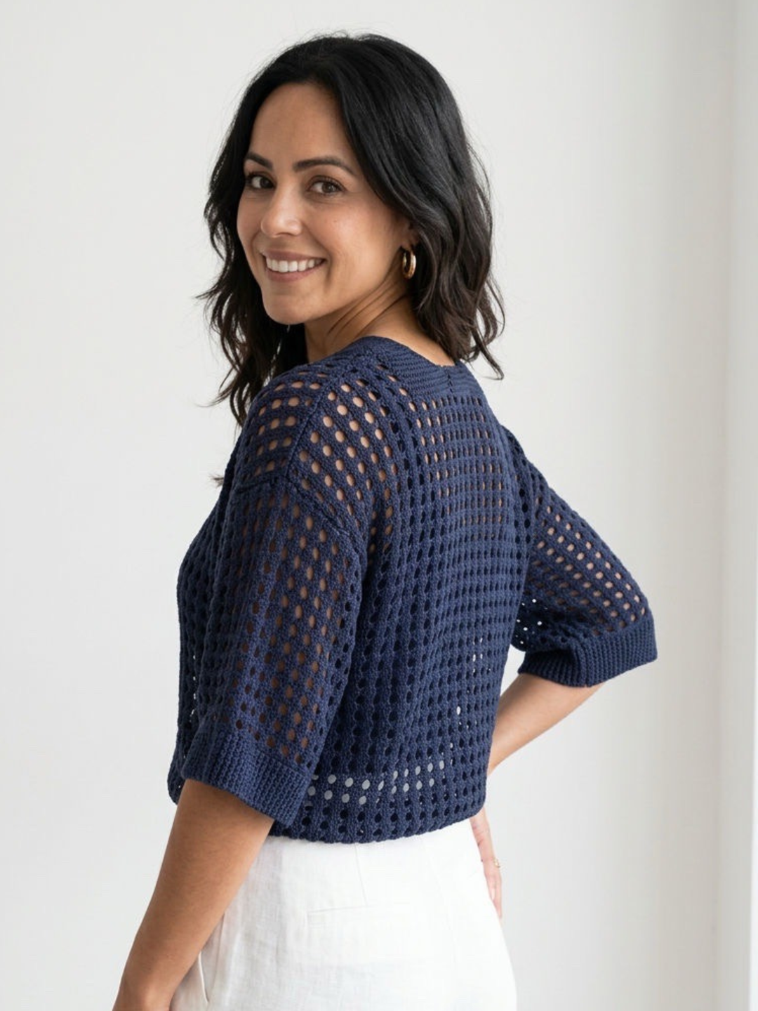 Italy Crochet Poncho