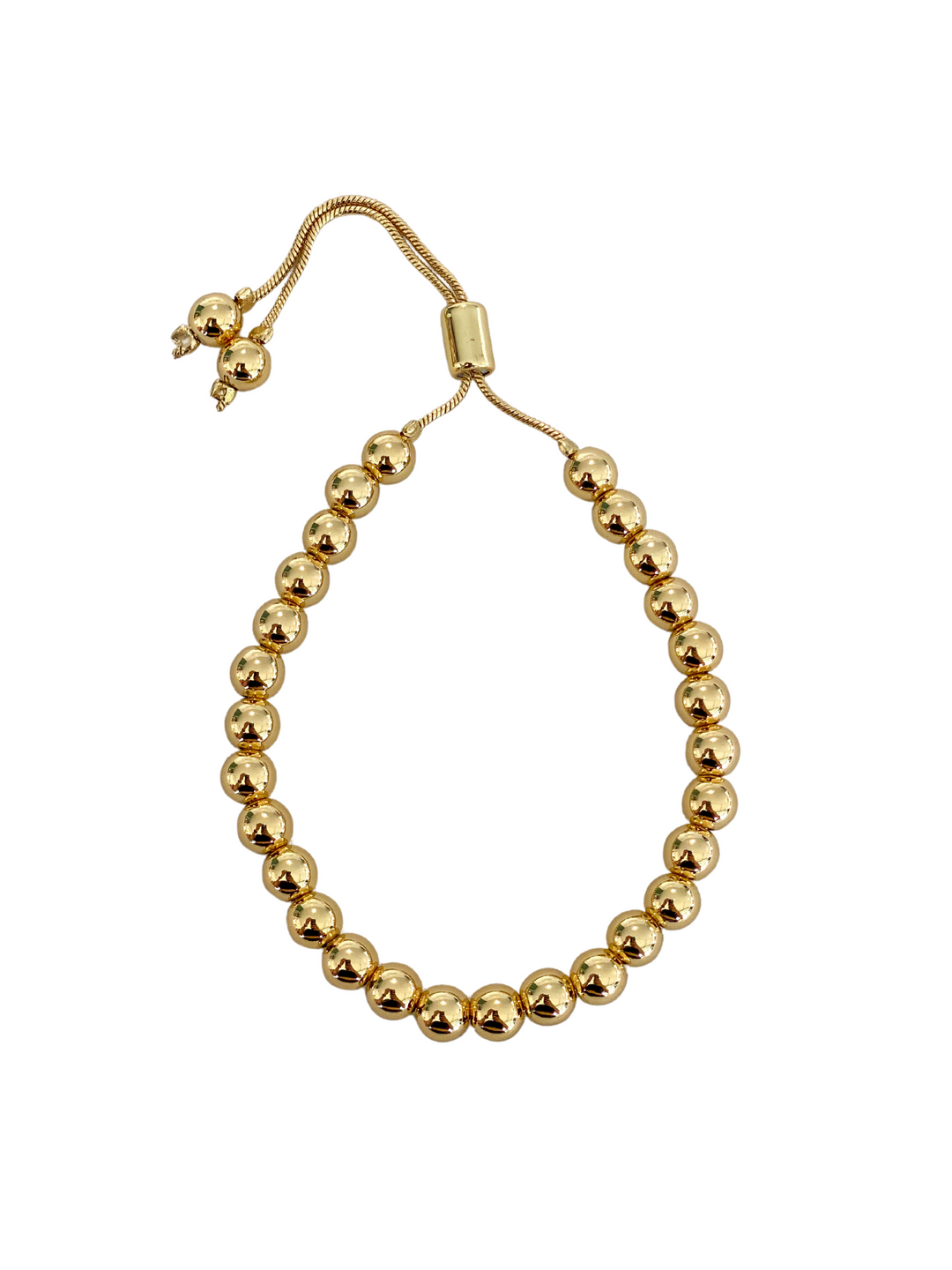 Adjustable Medium Beads Bracelet