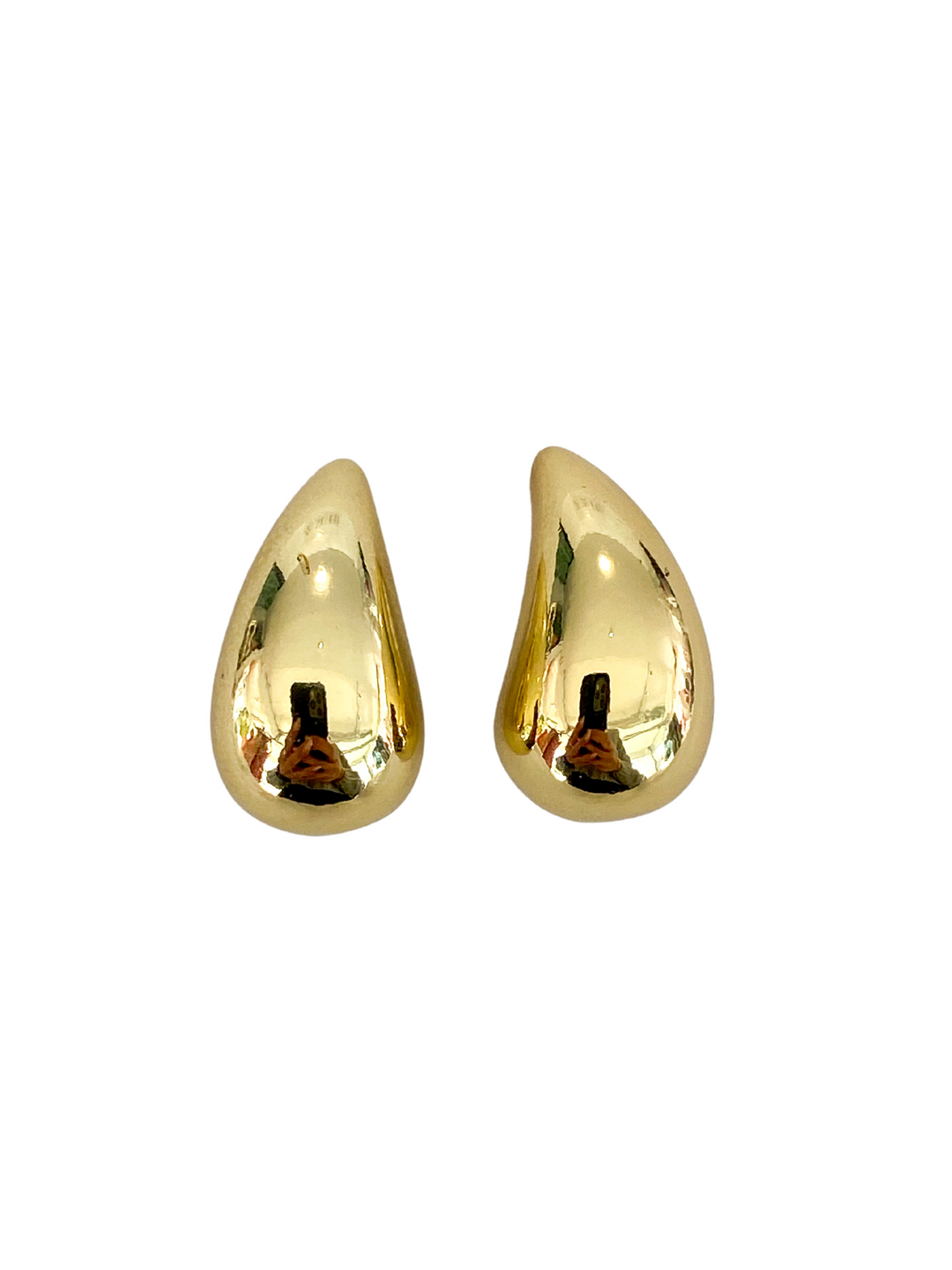 18K Gold Plated Mini Teardrop Earrings