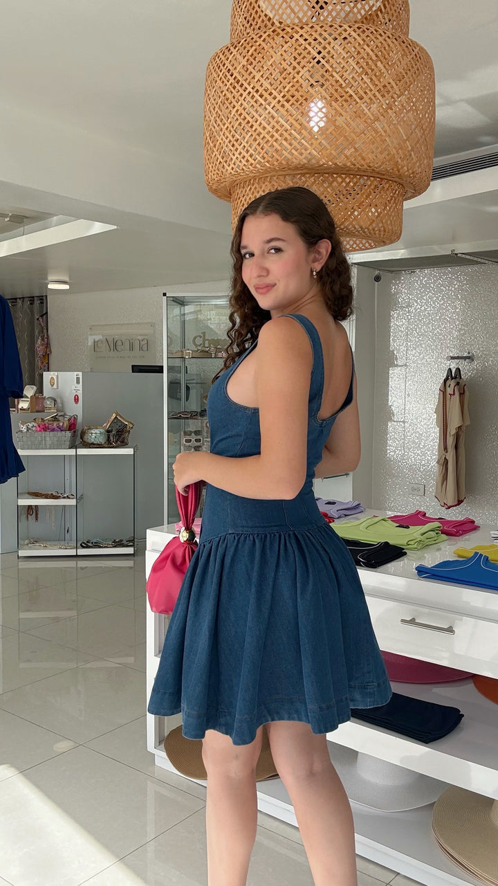 Denim Mini Dress