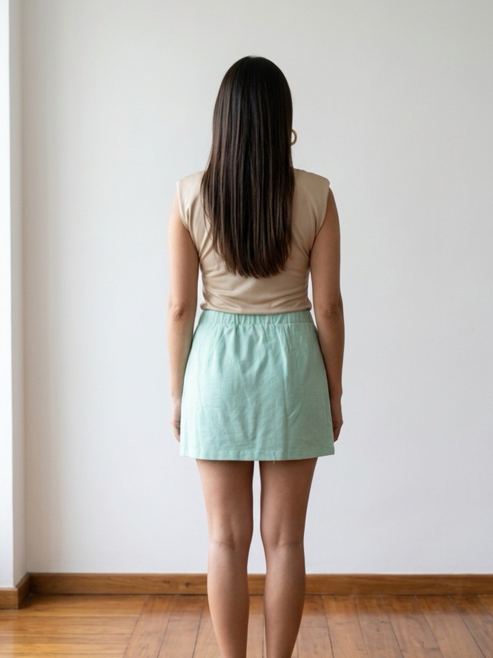 Italy Nude & Gold Detail Bodysuit