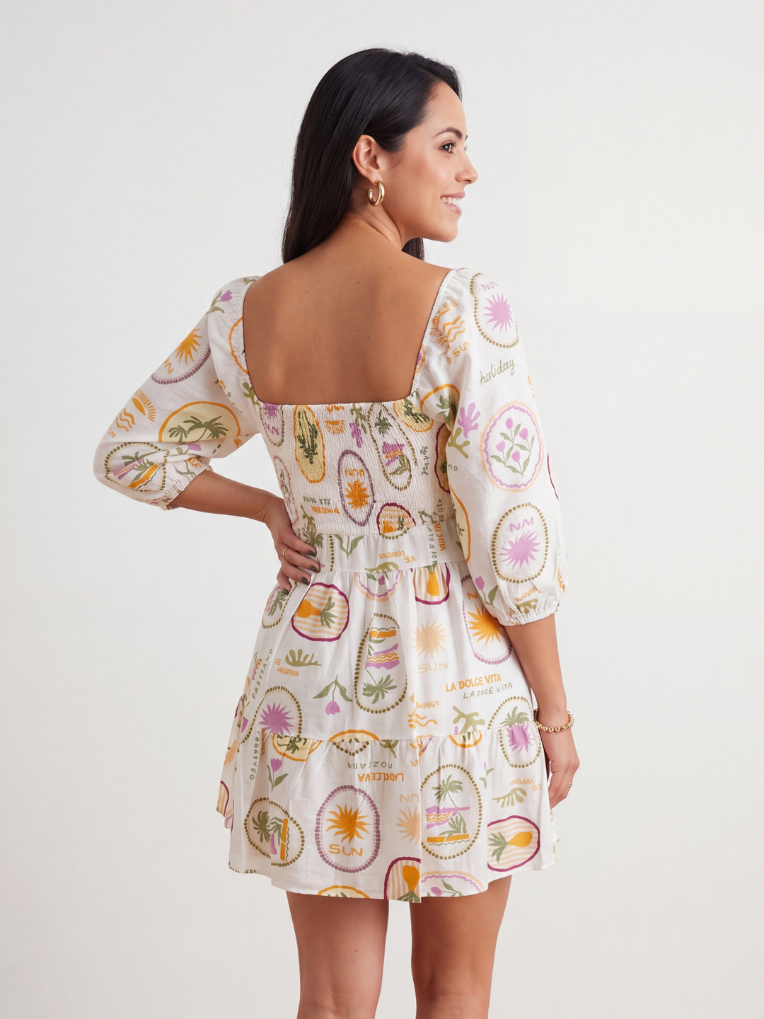 Palmera Ruffle Mini Dress