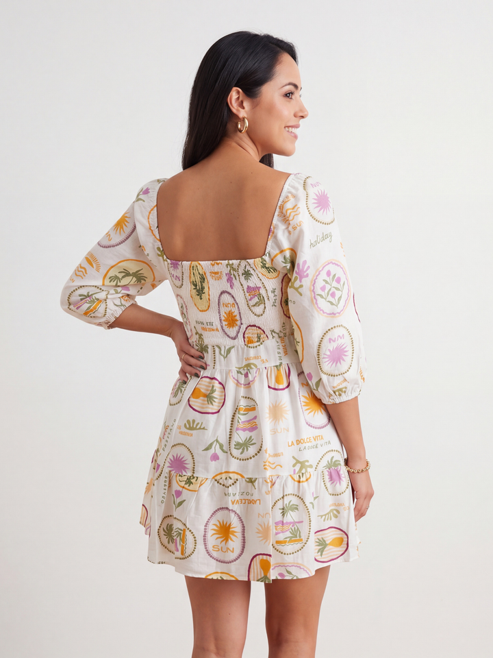 Palmera Ruffle Mini Dress