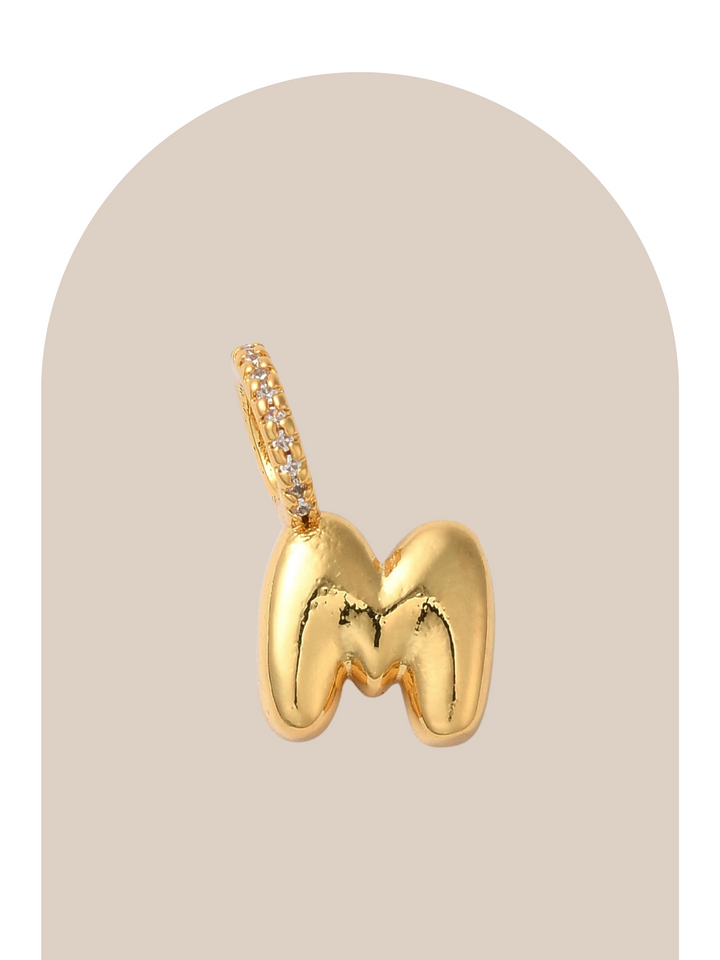 Gold Plated Initial Charm