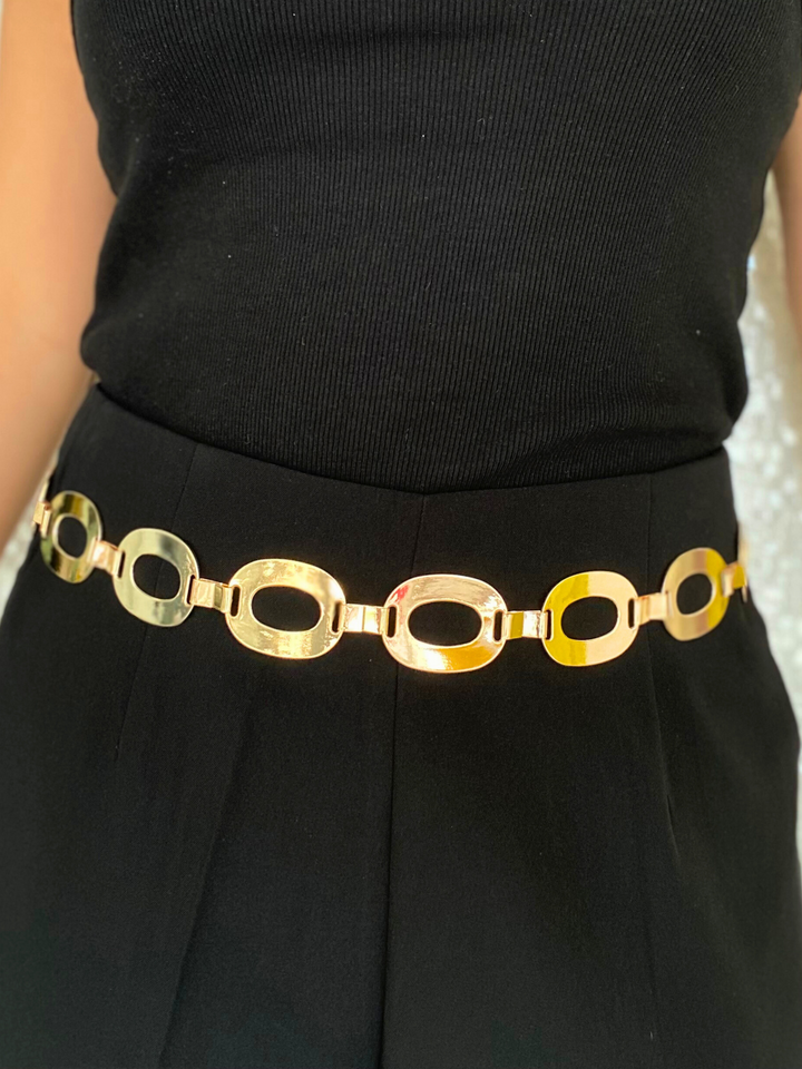 Hoops Chain Belt