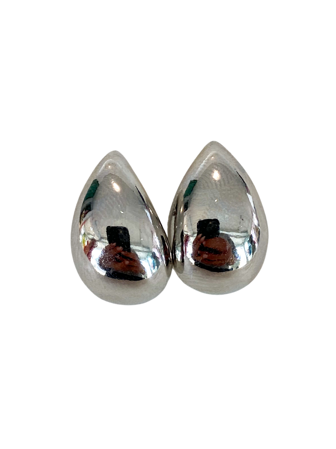 Plating Brass Teardrop Mini Earrings