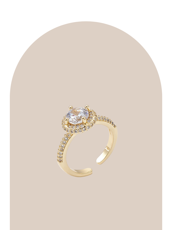 Gold Plated Elegant Ring