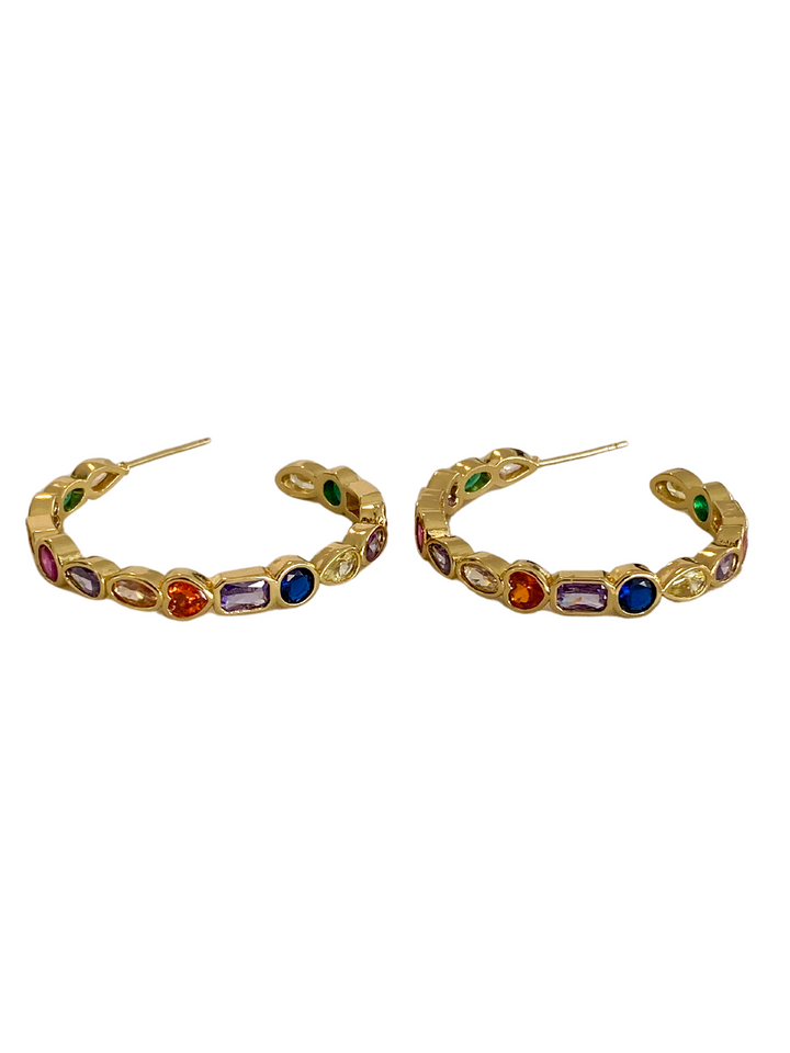 18K Gold Plated Anastasia Earrings