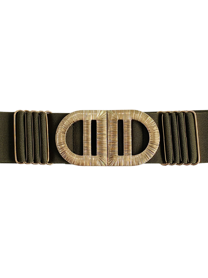 Elegant Olive Waist Belt