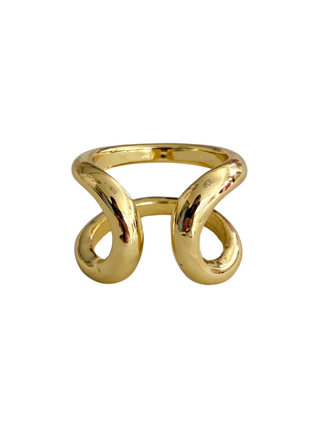 18K Gold Plated Infinity Ring