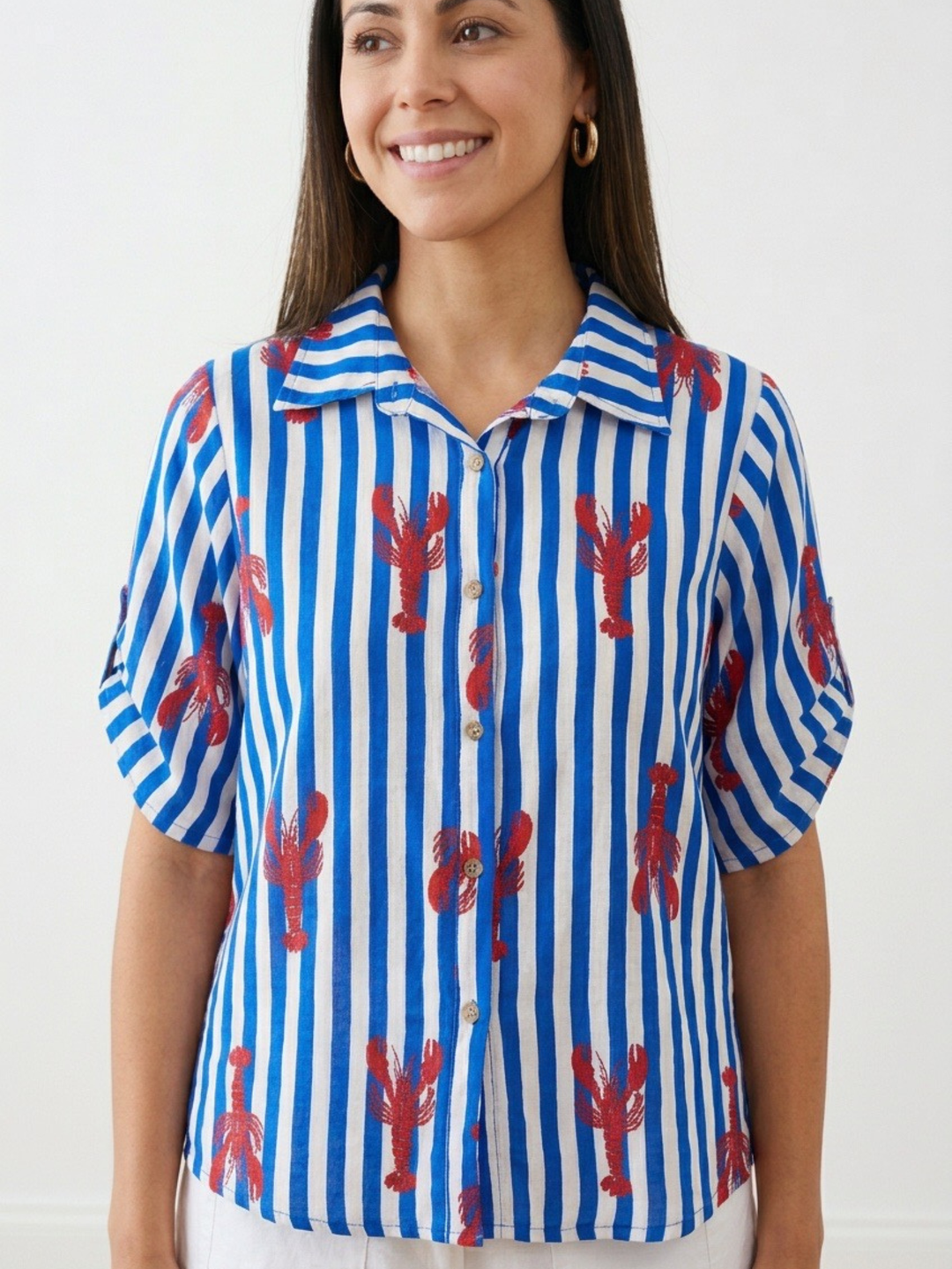Italy Lobster Blue Top