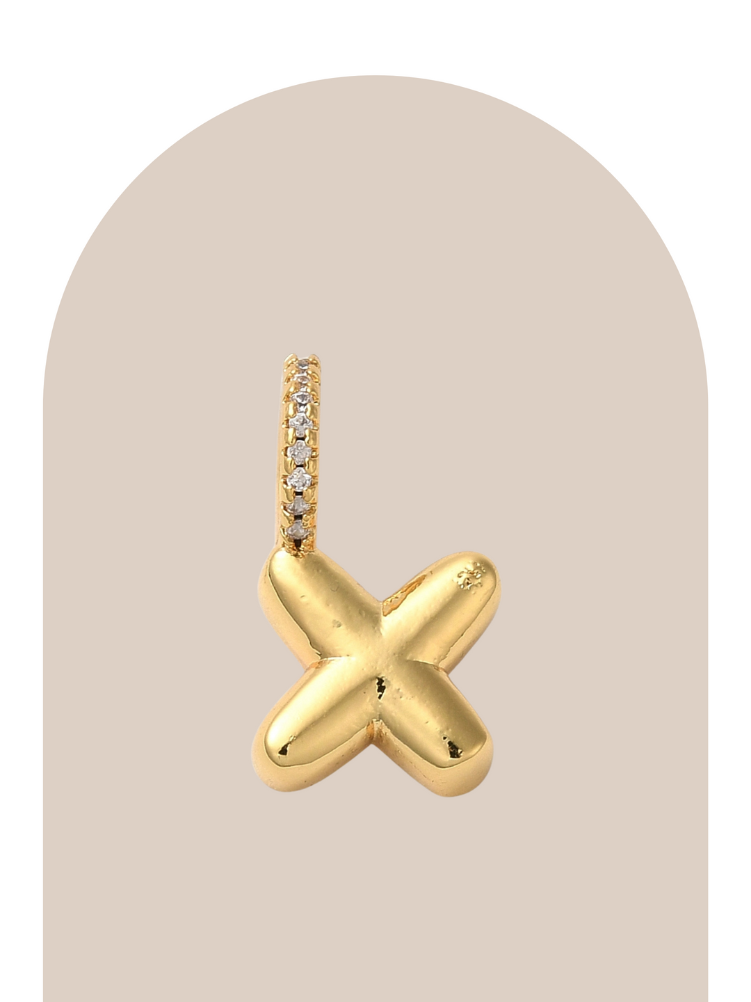 Gold Plated Initial Charm