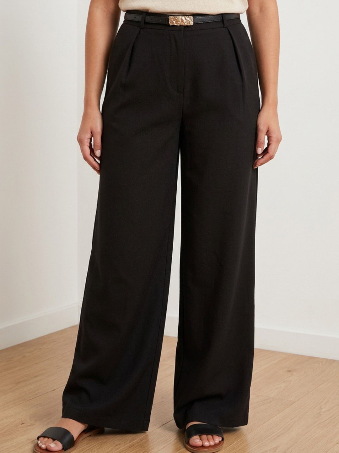 Black Wide Leg Pant