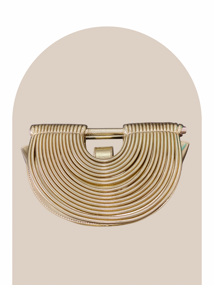 Gold Metallic Arc Bag